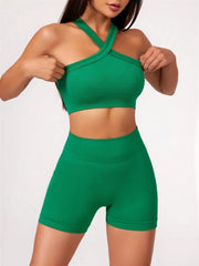 Comfortable, high-waisted workout set