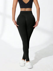 High waist yoga leggings seamless