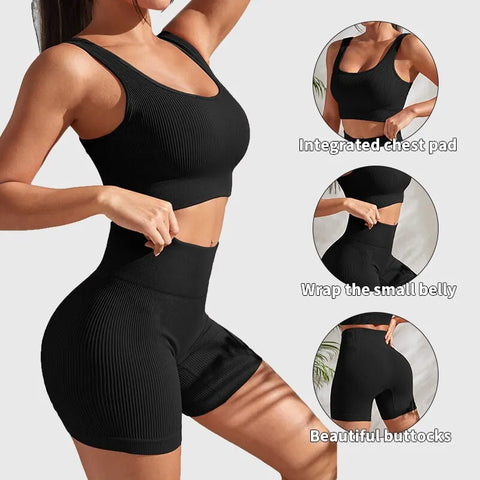 Seamless 3D Waves Workout Set